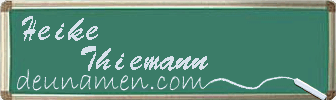 Heike Thiemann Visitenkarte